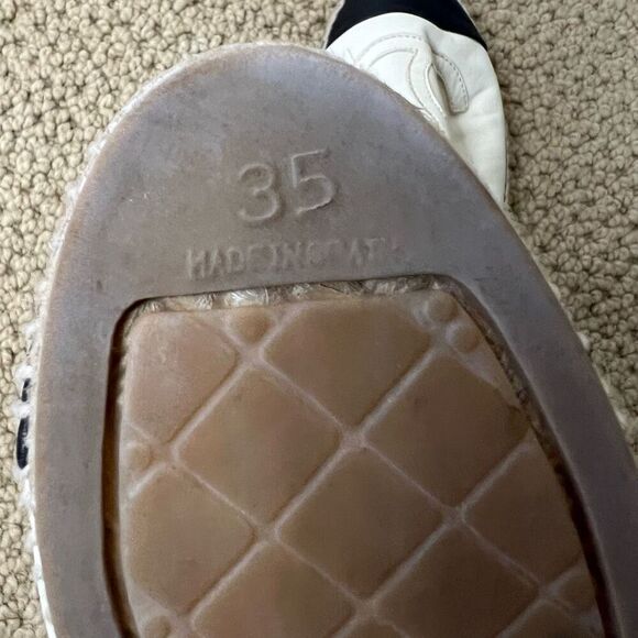 Chanel Leather Espadrilles - Picture 6 of 6